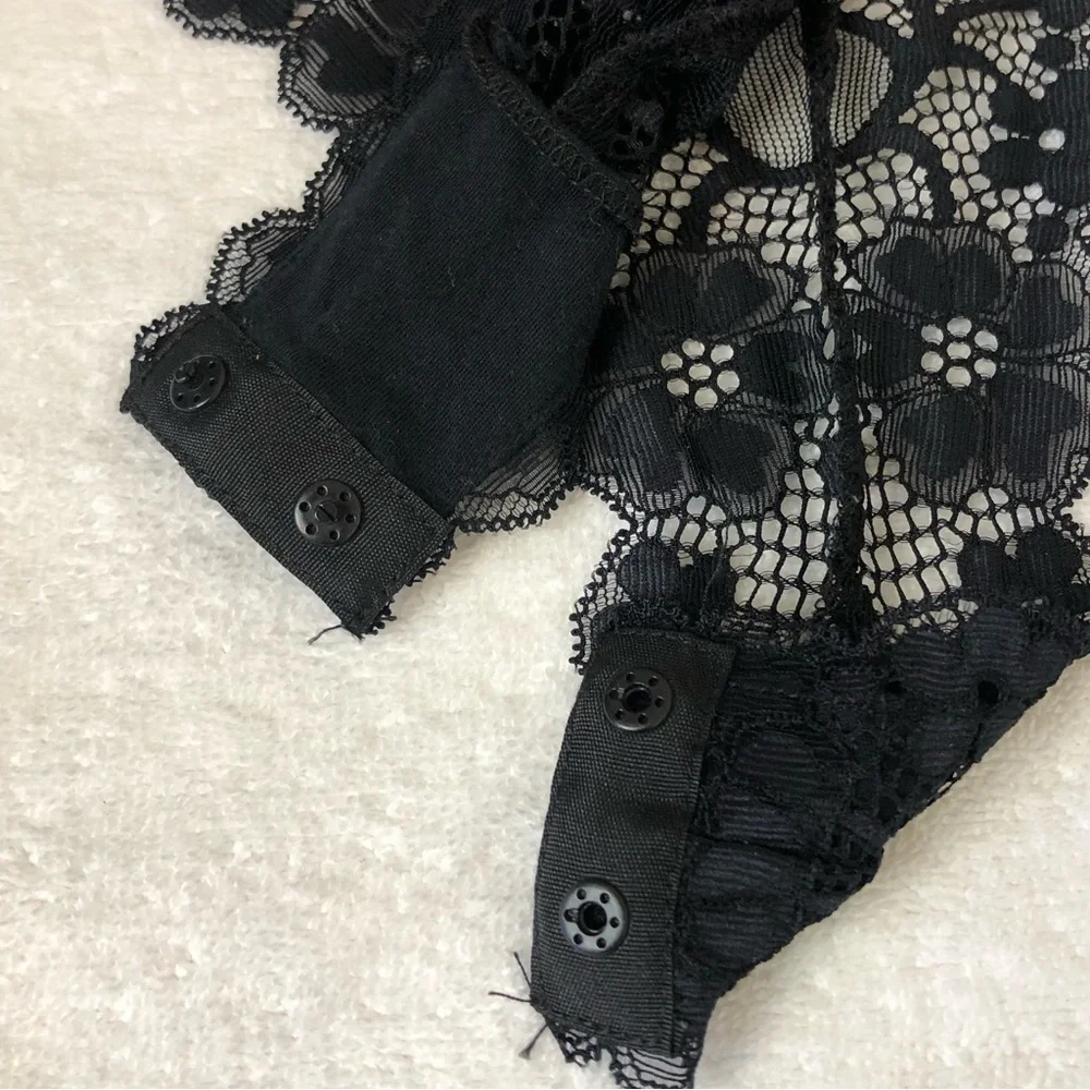 Intimately Free People Bare It All Bodysuit Small